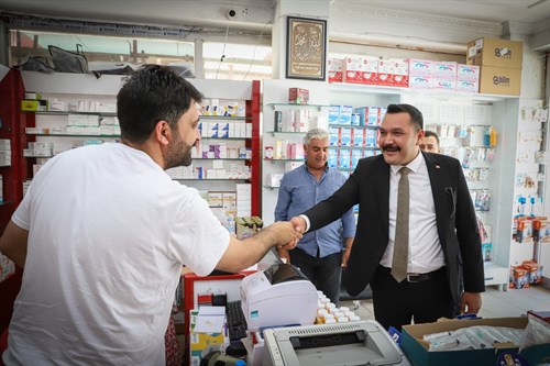Kaymakamımız Furkan Taha TÜRKMENOĞLU Esnaf ve Vatandaşlarımızla Buluştu