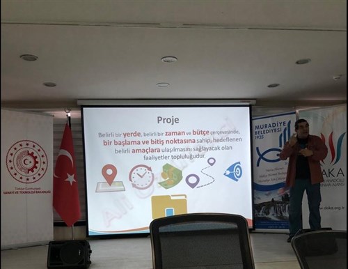 Doğu Anadolu Kalkınma Ajansı (DAKA) Teknik Destek Programı kapsamında İlçemizde Proje Döngüsü Yönetimi ( PCM ) Eğitimi Düzenlendi